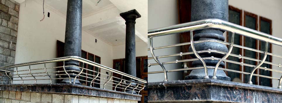   STAINLESS STEEL HANDRAILS BY AISWARYA